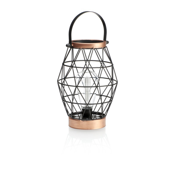 LoftDesigns Solarbetriebene Laterne Antoine & Bewertungen | Wayfair.de